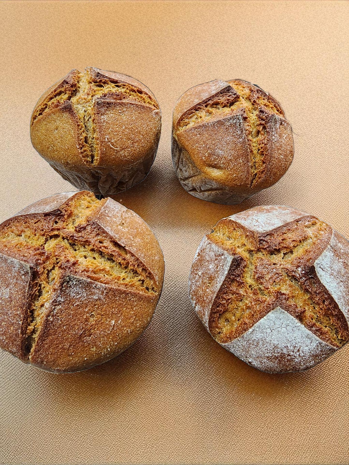 Whole Einkorn Sourdough Roll
