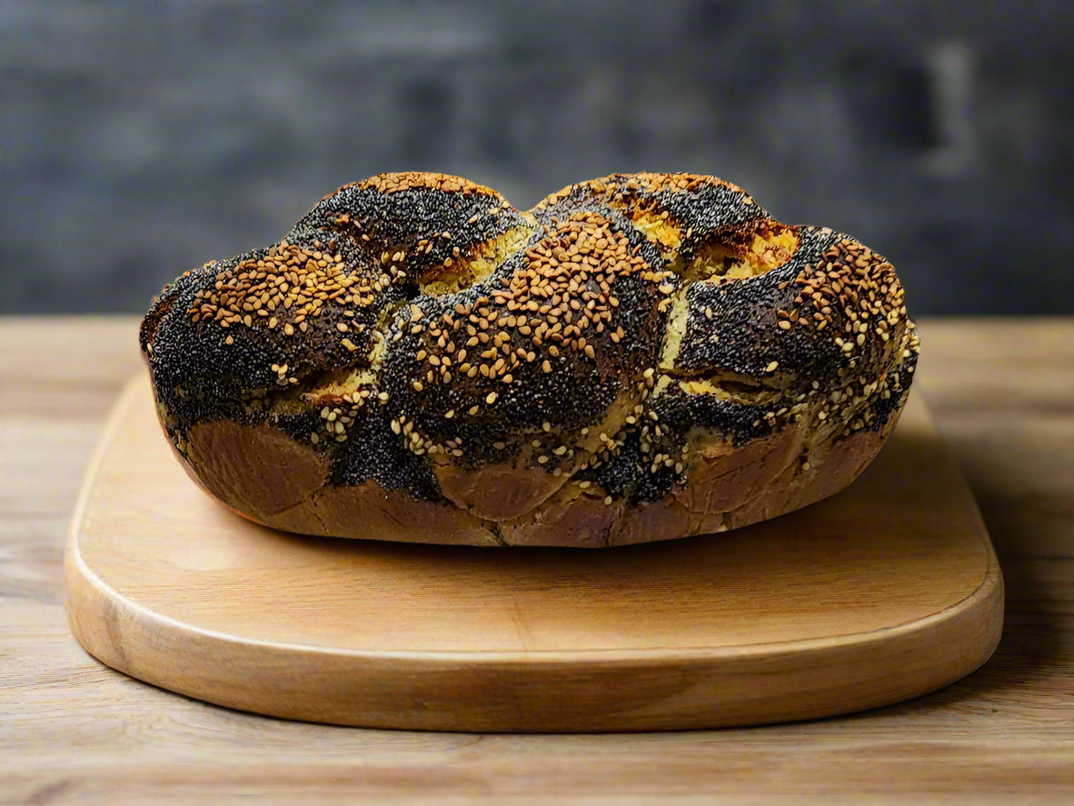 Einkorn Braided Sourdough Challah