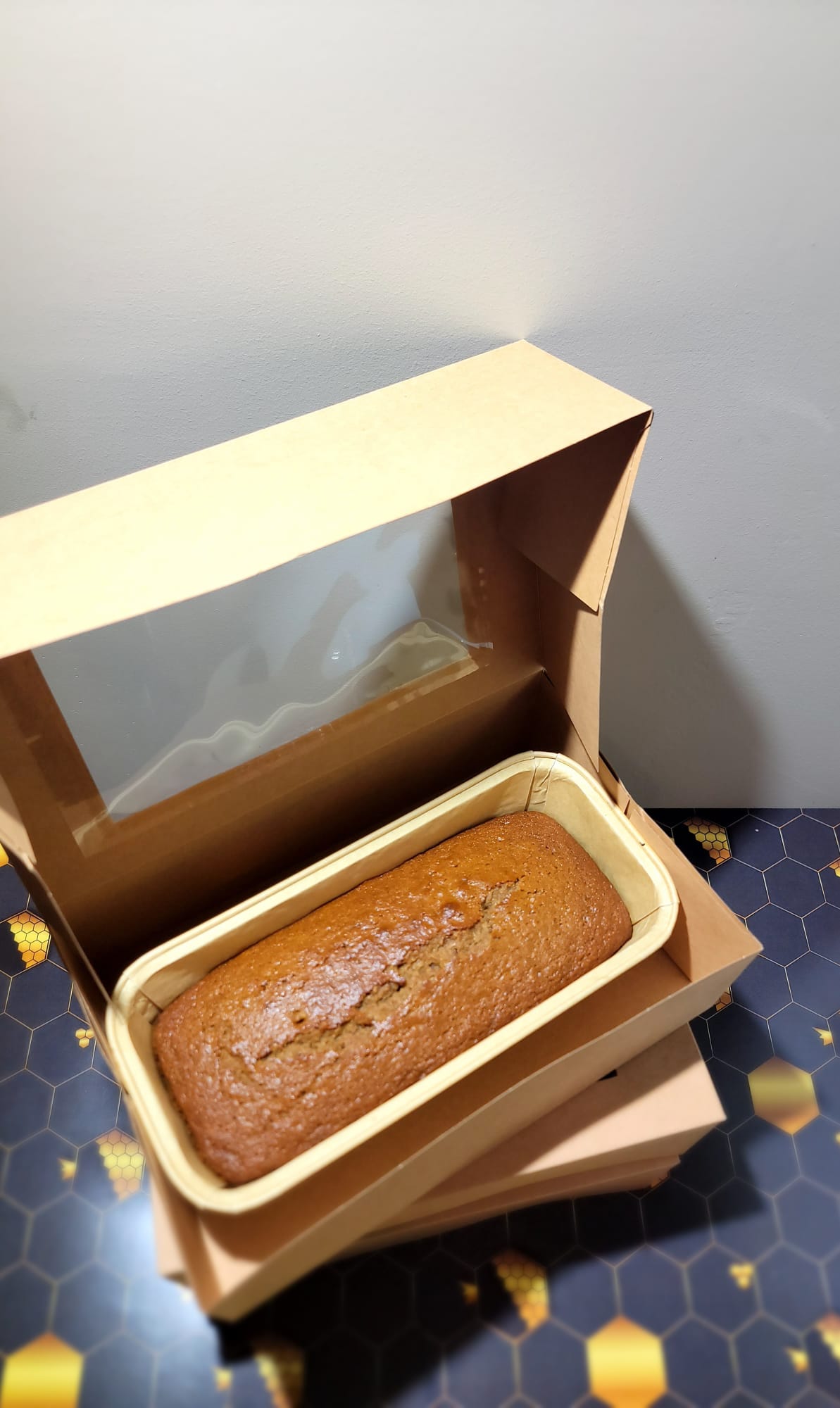 Spelt Sourdough Honey Cake